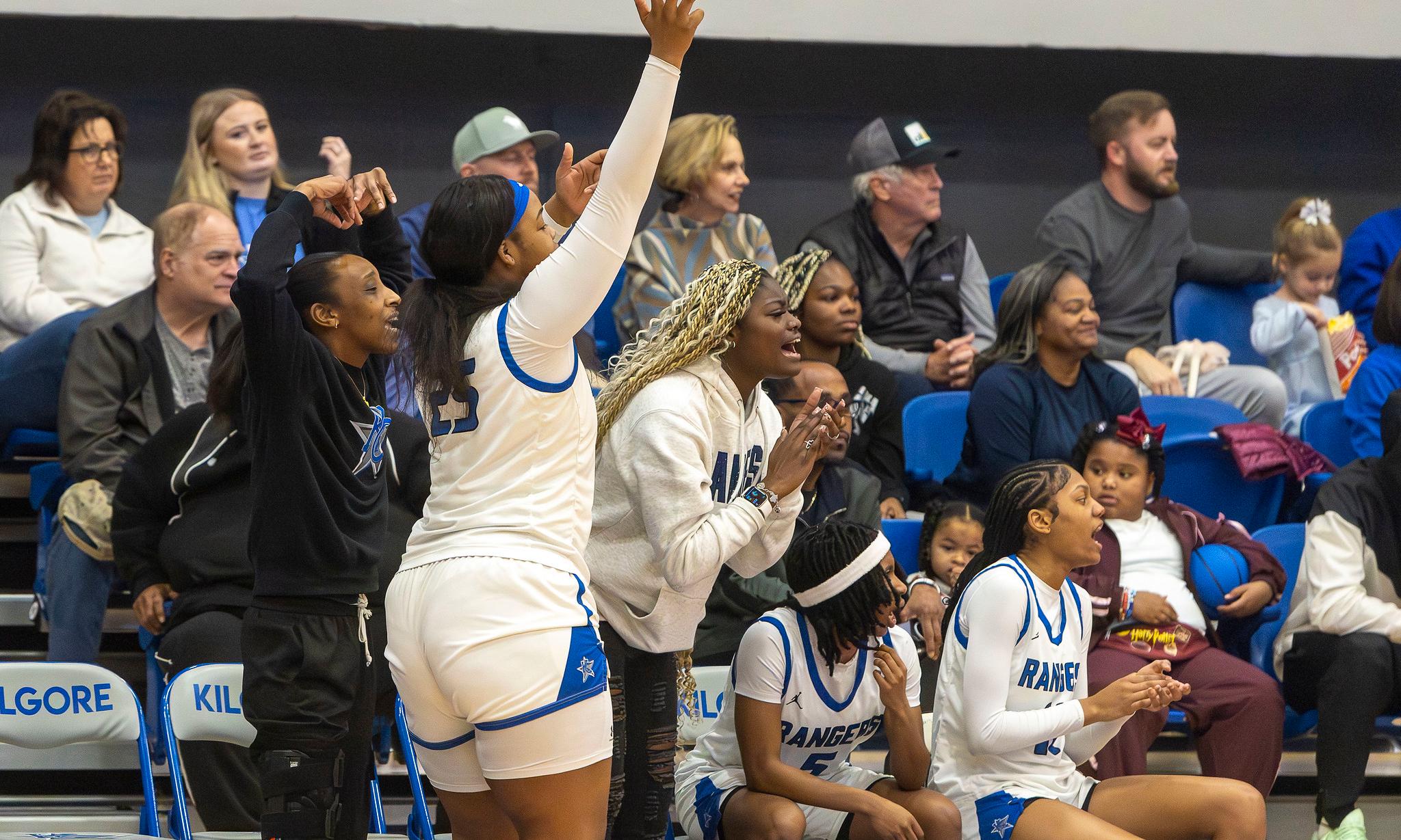 LADY RANGERS ADVANCE TO REGION 14 SEMIFINALS WITH WIN OVER ANGELINA COLLEGE
